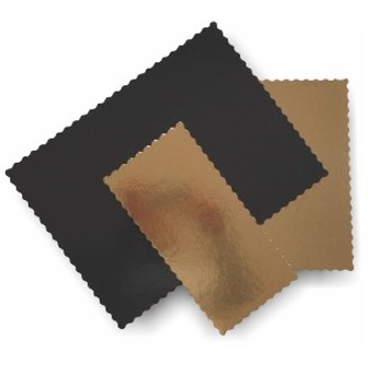 Podkład tort ZŁOTY pros 30x40cm KARB 2400g 1szt/25