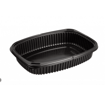 Pojemnik COOK 1250ml 45mm CZARNY 40szt /8