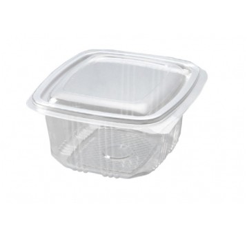 Pojemnik kwadrat zamykany HL375 375ml 100szt /6