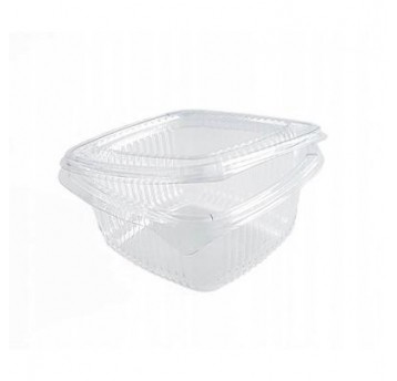 Pojemnik kwadrat zamykany HL500 500ml 100szt /6