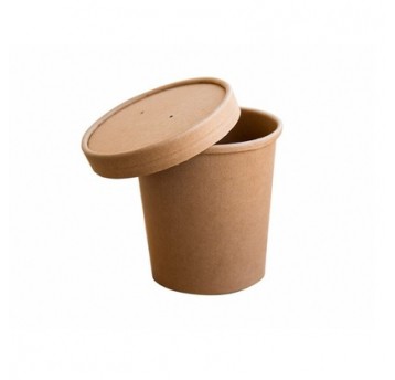 Pojemnik papierowy KRAFT zupa 750ml 25szt /20