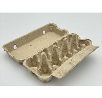 Pojemnik papierowy na 10 jajek szary 154szt