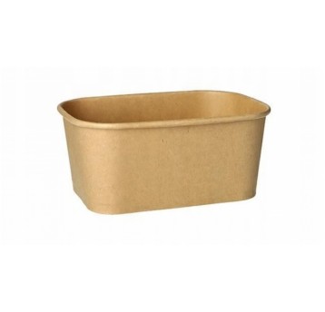 Pojemnik papierowy prostokątny 1000ml 50szt /6