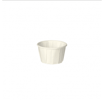 Pojemnik sos papierowy PURE 50ml BIAŁY 250szt