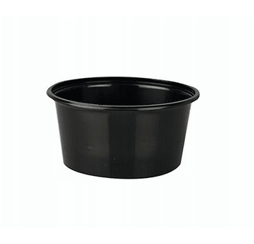 Pojemnik sos PP 80ml D-7080C CZARNY 100szt /10