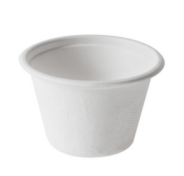 Pojemnik sos trzcina 120ml ENJOY biały 50szt /40