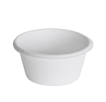 Pojemnik sos trzcina 60ml ENJOY biały 100szt /25