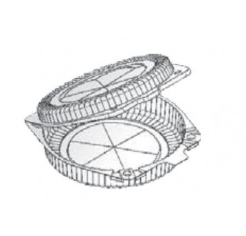 Pojemnik zamykany 2106 na ciastka fi 153mm 10szt