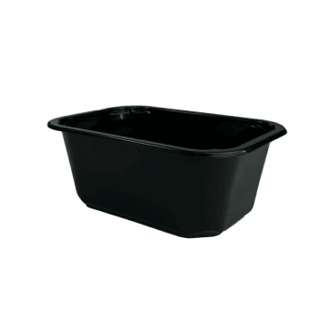 Pojemnik zgrzew MINI 160x112x66 CZARNY 384szt