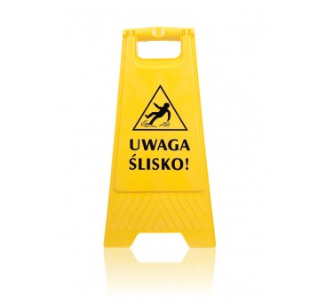 POTYKACZ ostrzegawczy UWAGA ŚLISKO