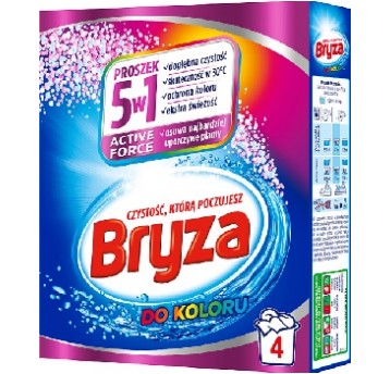 Proszek do prania BRYZA 260G KOLOR /10