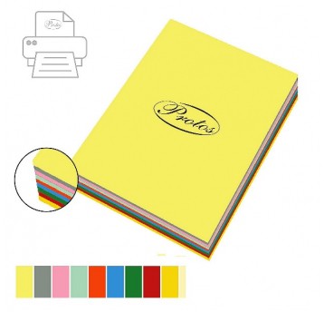 PROTOS papier ksero A4 10kolo mix 500szt