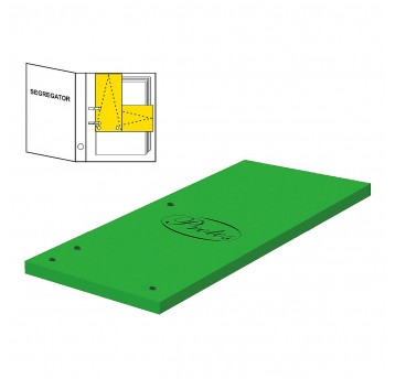 Przekładki indeks czyste 1/3 A4 Zielona PROTOS