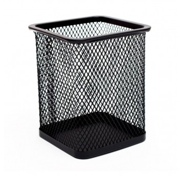 Przybornik na biurko Tres Kwadrat czarny