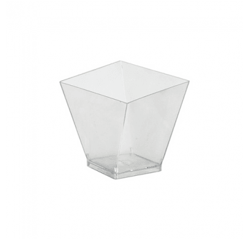 Pucharek deser PS PAPSTAR TRAPEZ 120ml 20szt /12