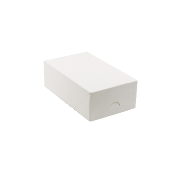 Pudełko cukiernicze pap BIAŁE 12,5x21x7cm 180szt