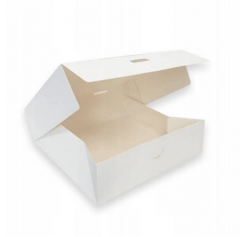 Pudełko cukiernicze pap BIAŁE 13x13x7cm 220szt