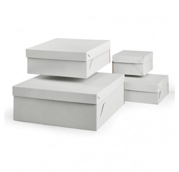 Pudełko do tortu 22/22/9 z klapą 50szt