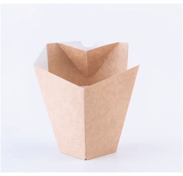 Pudełko frytki + DIP małe ENJOY kraft 100 Wystawka