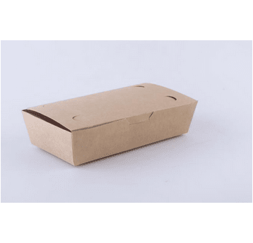 Pudełko kurczak duży ZŁOŻONY PŁAS 20x14x5cm 100szt