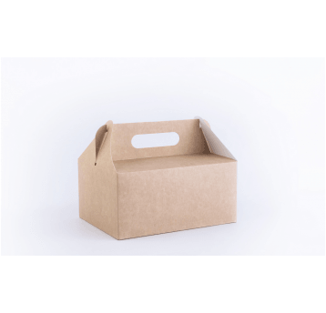 Pudełko z rączką 19x14x9cm KRAFT 50szt