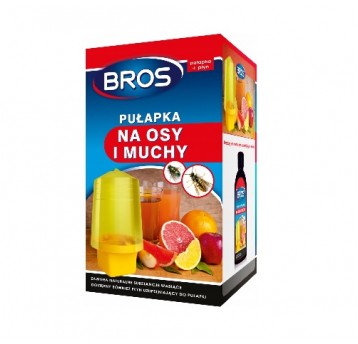 Pułapka na osy i muchy z płynem BROS