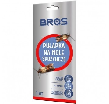 Pułapka / naklejka na mole spożywcze 1szt BROS /20