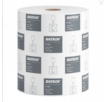 Ręcznik c-feed KATRIN+ SUP BIAŁY 2W 100m śr20 6rol