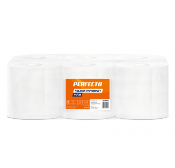 Ręcznik papierowy 2W 100m PERFECTO MAXI 6rol
