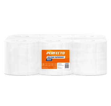 Ręcznik papierowy 2W 100m PERFECTO MAXI 6rol