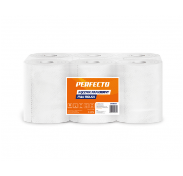 Ręcznik papierowy 2W 40m PERFECTO celuloza 6rol /2