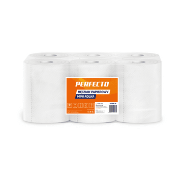 Ręcznik papierowy 2W 40m PERFECTO celuloza 6rol /2