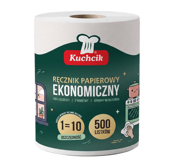 Ręcznik papierowy 2W KUCHCIK Ekonomiczny 500lis /6