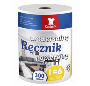 Ręcznik papierowy 2W KUCHCIK Uniwersalny 300list