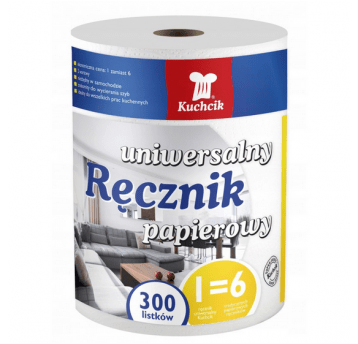 Ręcznik papierowy 2W KUCHCIK Uniwersalny 300list