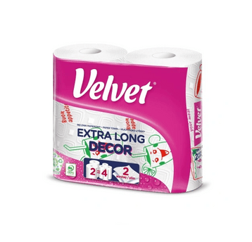 Ręcznik papierowy VELVET EXTRA LONG 2rol/9