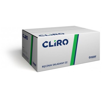 Ręcznik ZZ 1W CLIRO BIAŁY 75% 20x25 20x200szt