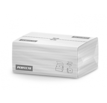 Ręcznik ZZ 2W HORECA w foli BIAŁY binda 150szt