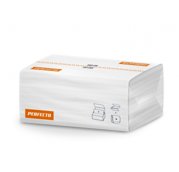 Ręcznik ZZ 2W PERFECTO 100% BIAŁY binda 150szt /20