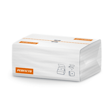 Ręcznik ZZ 2W PERFECTO 100% BIAŁY binda 150szt /20
