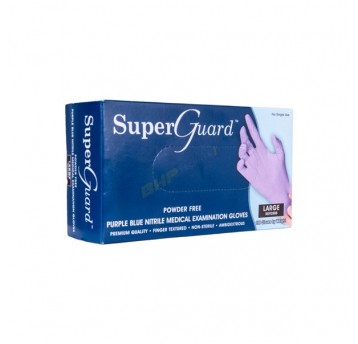 Rękawice nitrylowe SuperGUARD roz L fiolet 100szt