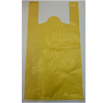 Reklamówka LDPE 30x55cm GIGA MOCNA ŻÓŁTA 100szt /5