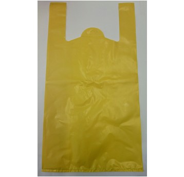 Reklamówka LDPE 30x55cm GIGA MOCNA ŻÓŁTA 100szt /5