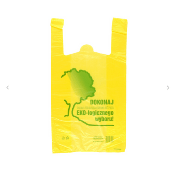 Reklamówka z nadrukiem ECO 26x47 100szt 11my /25