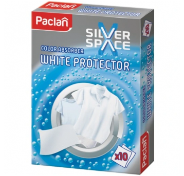 Ściereczki chroniące pranie BIAŁE SPACE 10szt /12