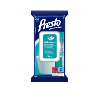 Ściereczki do łazienki PRESTO 55szt