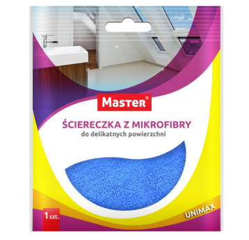 Ścierka mikrofibra 40x40 UNIMAX MASTER PROM
