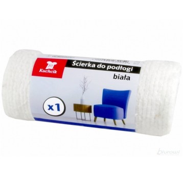 Ścierka podłogowa 50x60 KUCHCIK BIAŁA 1szt