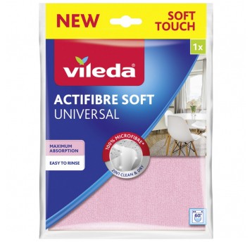 Ścierka VILEDA ACTIFIBRE Soft 1szt /25 PROMOCJA