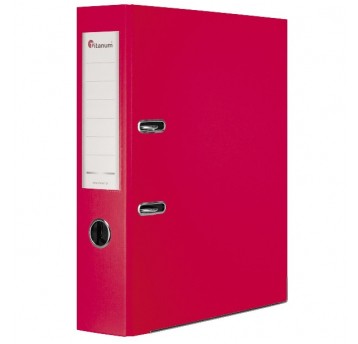 Segregator TITANUM A4 75mm CZERWONY /25
